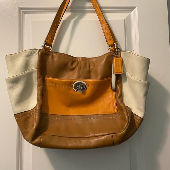 Coach | Bags | Coach Color Block Satchel | Poshmark